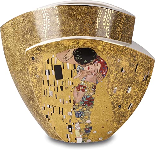 Vase Gustav Klimt Der Kuss/Adele Bloch Bauer 20 cm - Artis Orbis von Goebel