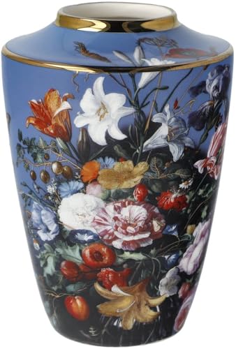 Goebel Artis Orbis Jan Davidsz De Heem Sommerblumen Vase aus Porzellan, mit Buntem Motiv, Maße: 12,5 x 8,5cm, 67-016-03-1 von Goebel