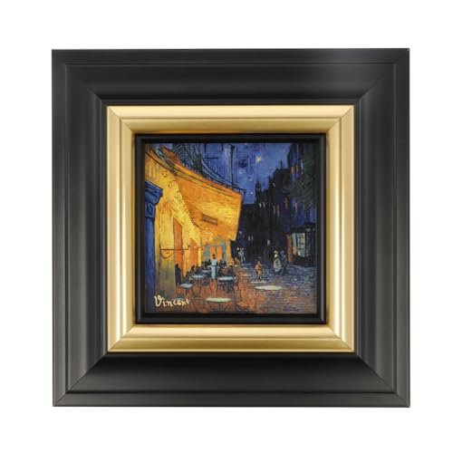 Wandbild Café bei Nacht Vincent van Gogh 18,5 x 18,5 cm - Artis Orbis von Goebel