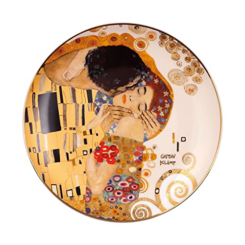 Wandteller Gustav Klimt -"Der Kuss" von Goebel