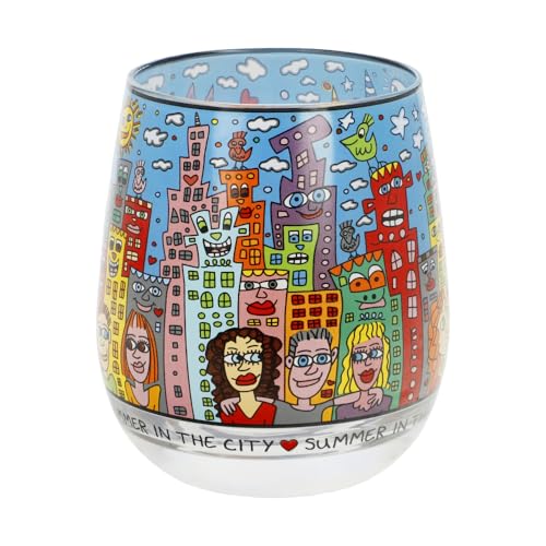 Windlicht Summer in The City James Rizzi - Pop Art von Goebel