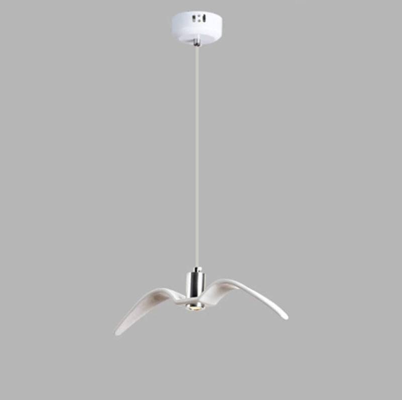 Goeco Kronleuchter Nordic Restaurant Bar Counter Hängeleuchte 3000K, LED, Warmweiß, 3W, 1m Kabel von Goeco