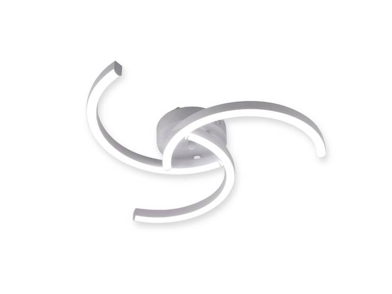 Goeco LED Deckenleuchte Biegerohr Deckenleuchte, Innenleuchte, LED Energiesparlampe, Energiesparendes Design, für Schlafzimmer, Wohnzimmer, Büro, Garderobe von Goeco