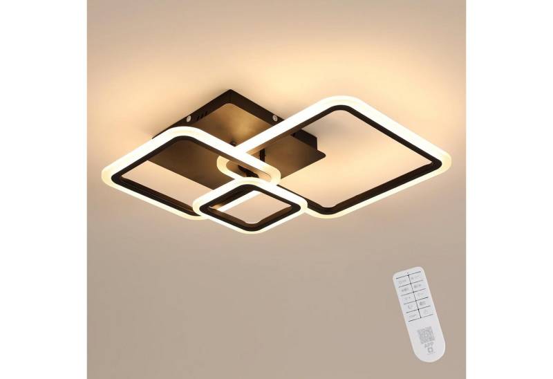Goeco LED Deckenspots Moderne LED Deckenleuchte Quadrat, 33W dimmbar mit Fernbedienung Goeco LED Deckenspots Moderne LED Deckenleuchte Quadrat, 33W dimmbar mit Fernbedienung von Goeco