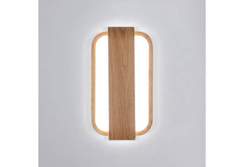 Goeco LED Wandleuchte Holzoptik, 13W 6500K Kaltweiß, Acryl, LED fest integriert, Kaltweiß Goeco LED Wandleuchte Holzoptik, 13W 6500K Kaltweiß, Acryl, LED fest integriert, Kaltweiß von Goeco