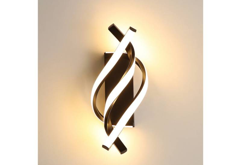 Goeco LED Wandleuchte LED Aluminium Wandleuchte, 22W, dekorative Lampe, Energiesparende und effiziente LED-Lichtquelle von Goeco