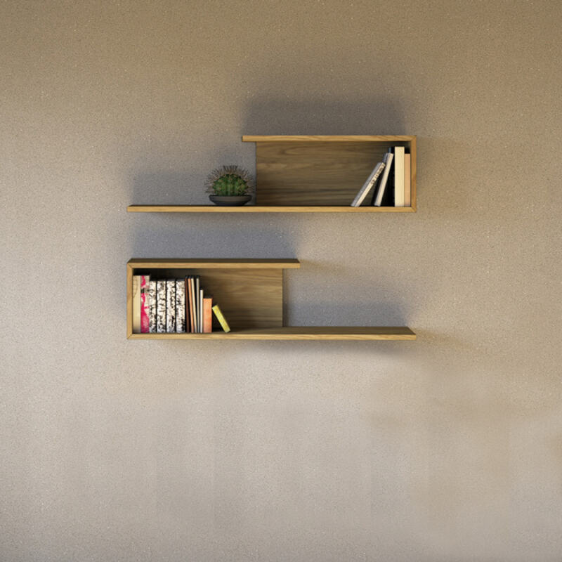 2er Set Massivholz Wandregale - 100 cm Wildeiche 2er Set Massivholz Wandregale - 100 cm Wildeiche von Göhring