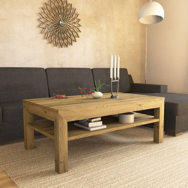 Edler Couchtisch Wildeiche - 120x70cm von Göhring