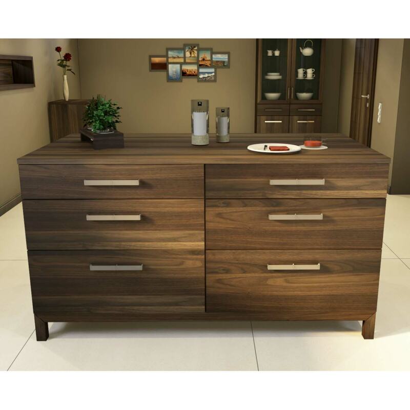 Freistehende Massivholz Kücheninsel mit offenem Regal Nussbaum Freistehende Massivholz Kücheninsel mit offenem Regal Nussbaum von Göhring