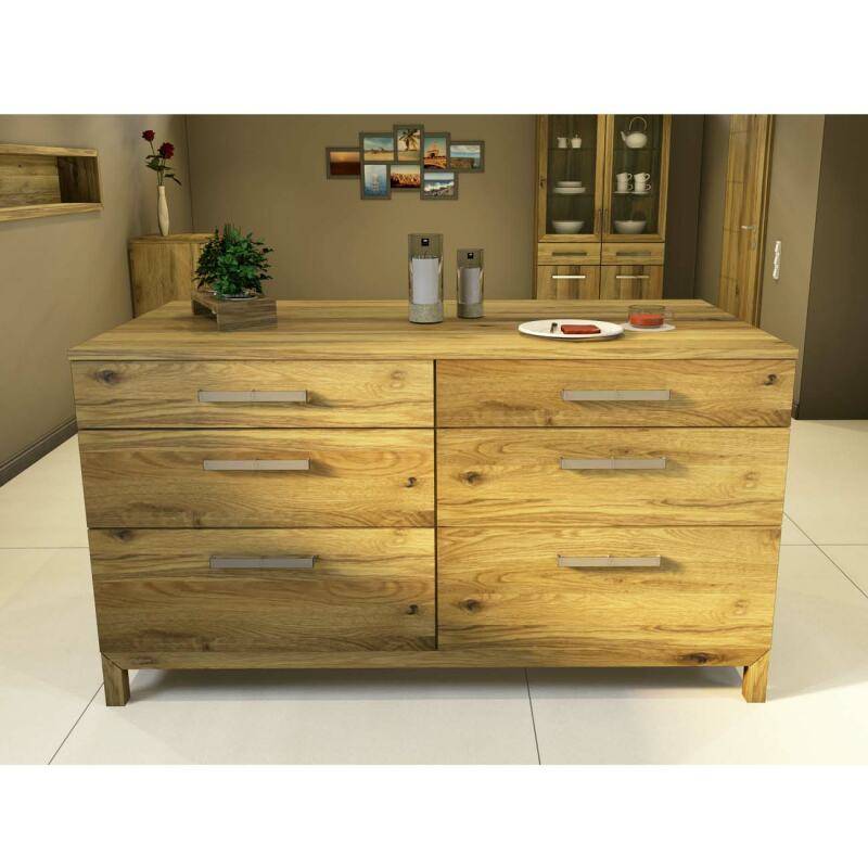 Freistehende Massivholz Kücheninsel mit offenem Regal Wildeiche Freistehende Massivholz Kücheninsel mit offenem Regal Wildeiche von Göhring