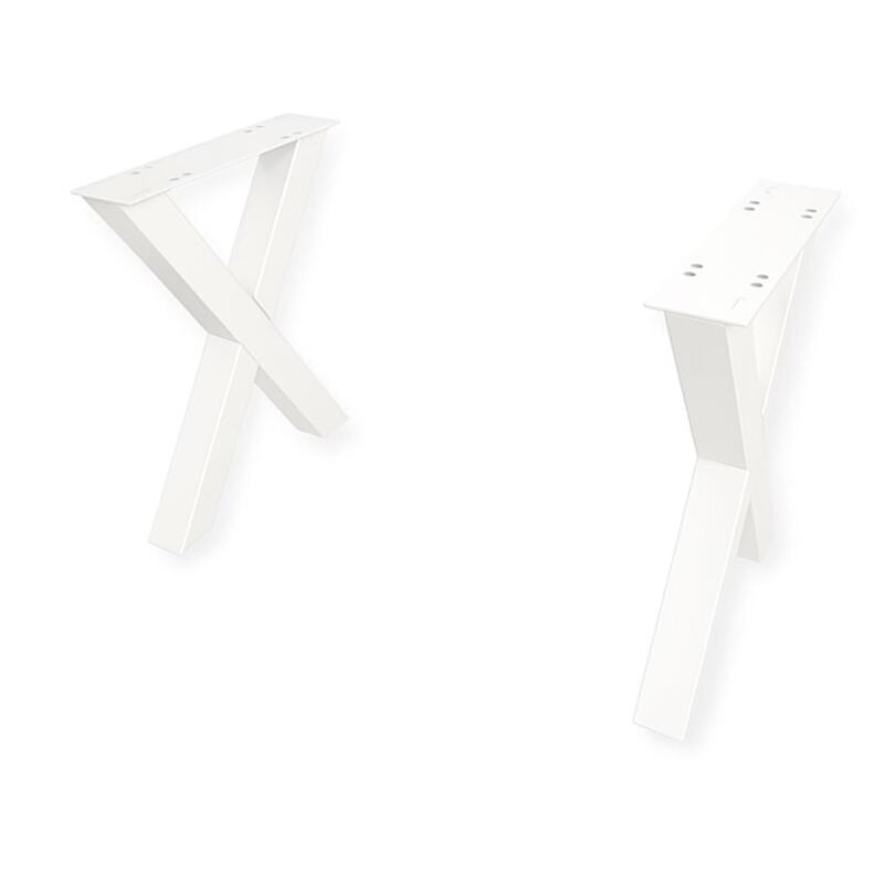 Gestell X-Form für Sitzbank weiß Gestell X-Form für Sitzbank weiß von Göhring