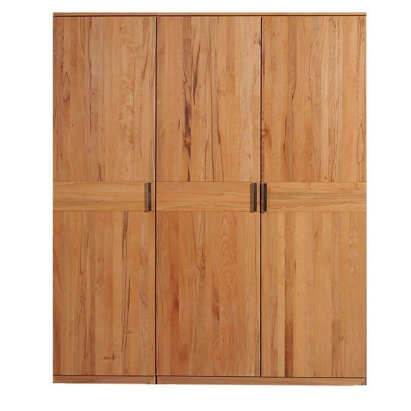 LINO Kleiderschrank 3 türig Massivholz Kernbuche von Göhring