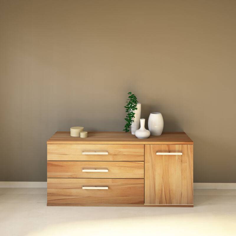 LINO Sideboard 150 cm mit 3 Schubladen Massivholz Kernbuche von Göhring