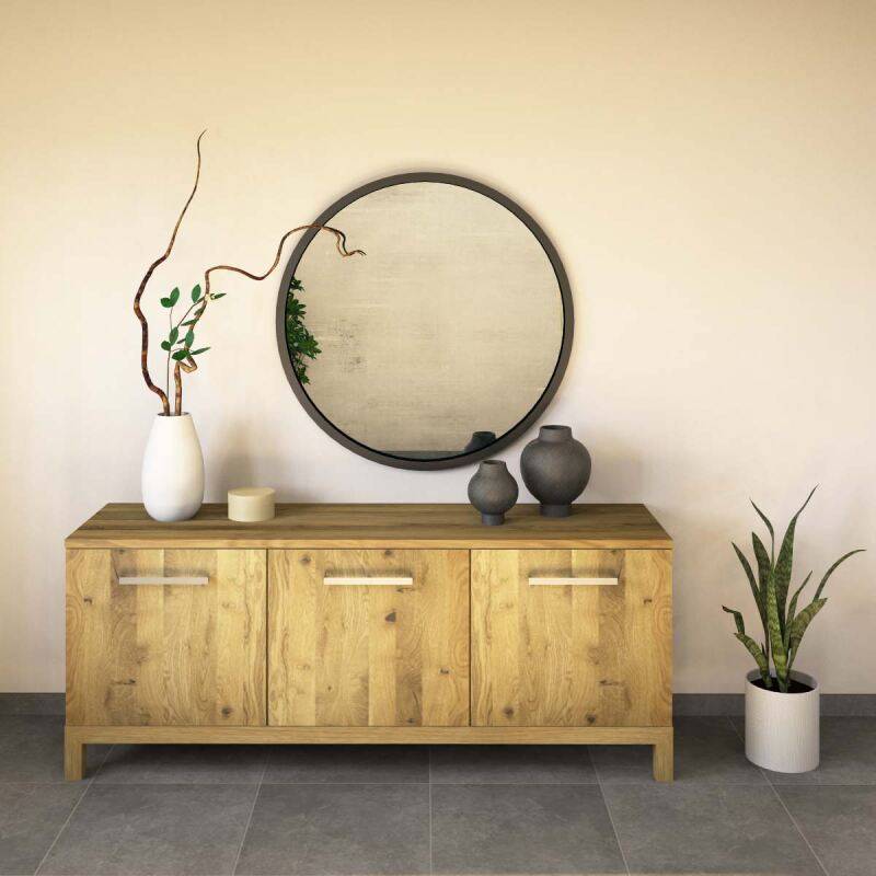 Langes Sideboard aus Massiver Wildeiche von Göhring