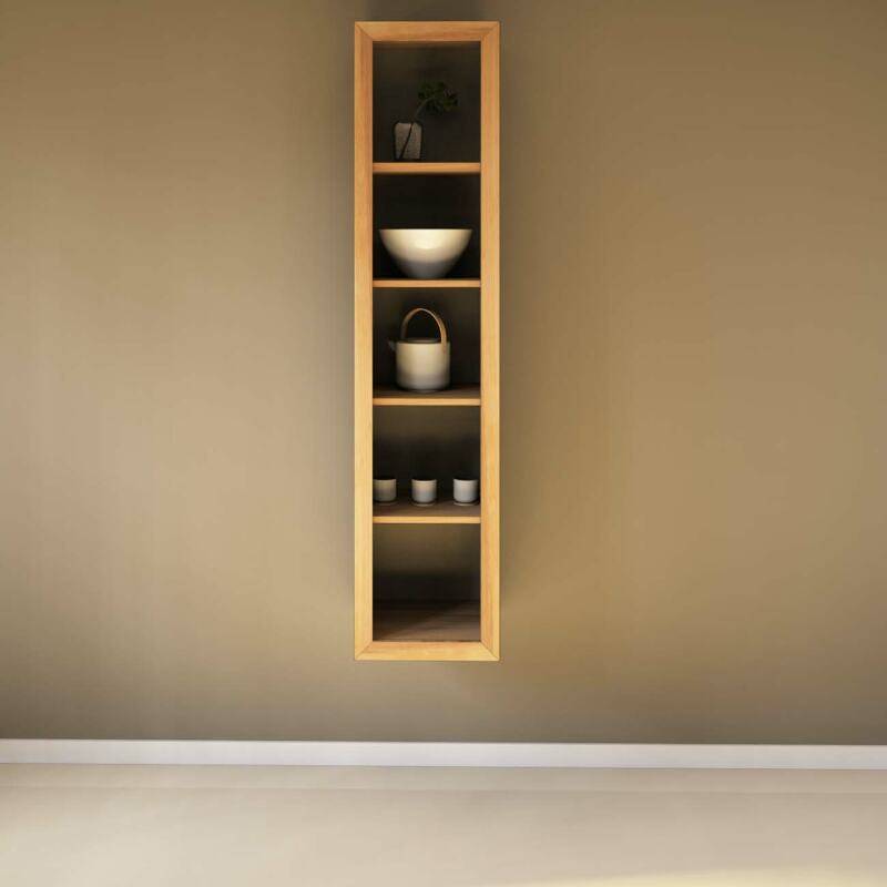 Massives Hängeregal Kernbuche geölt Massives Hängeregal Kernbuche geölt von Göhring