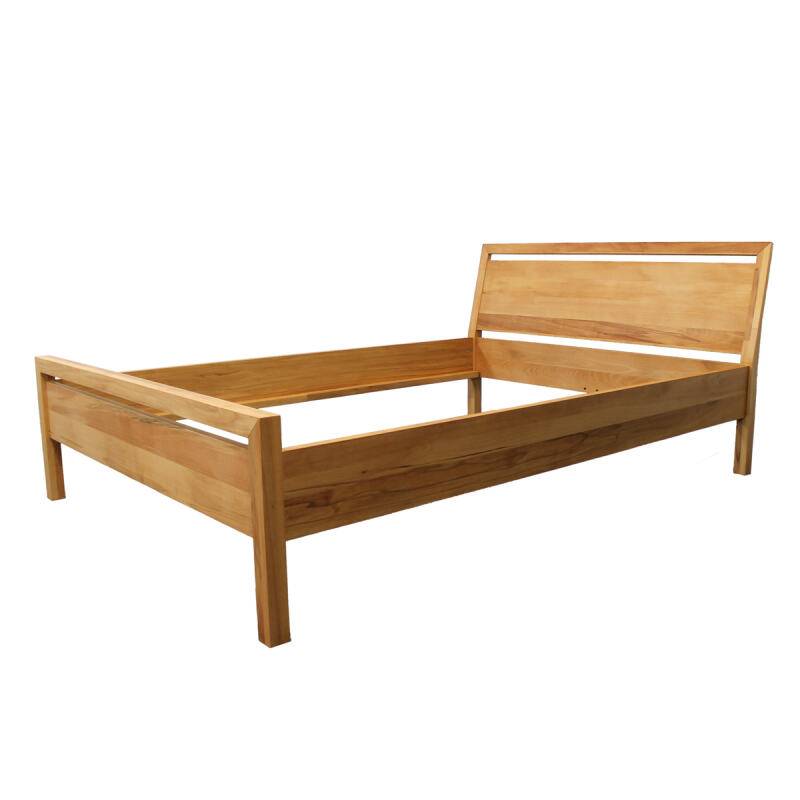Massivholz Bett LINO Classic Kernbuche 100 x 200 cm von Göhring