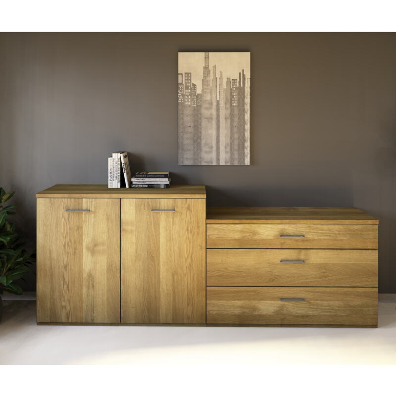 Massivholz Sideboard Kombination Eiche Massivholz Sideboard Kombination Eiche von Göhring