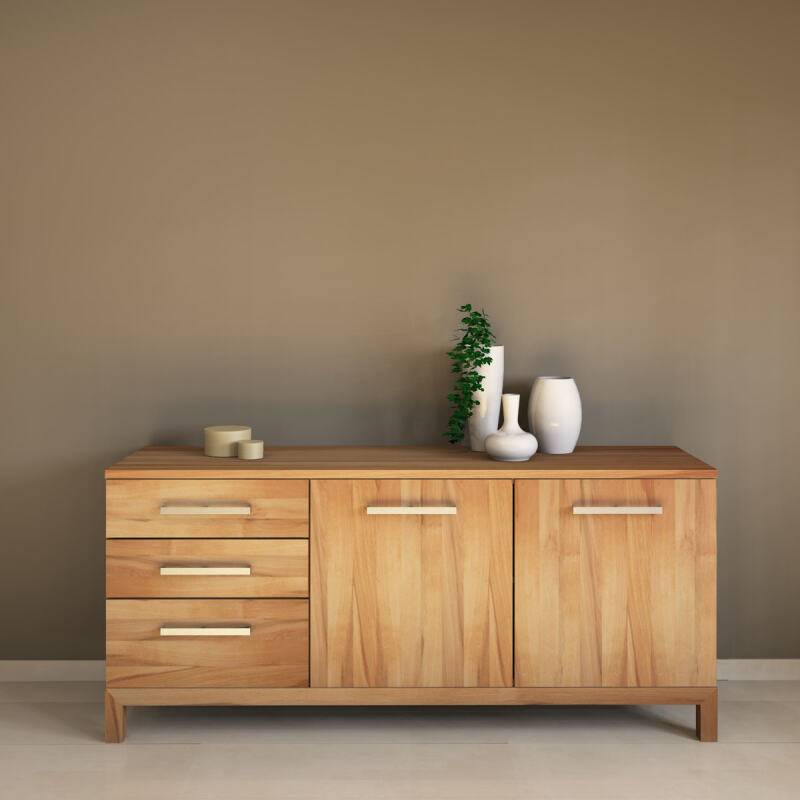 Modernes LINO Sideboard Massivholz Kernbuche von Göhring