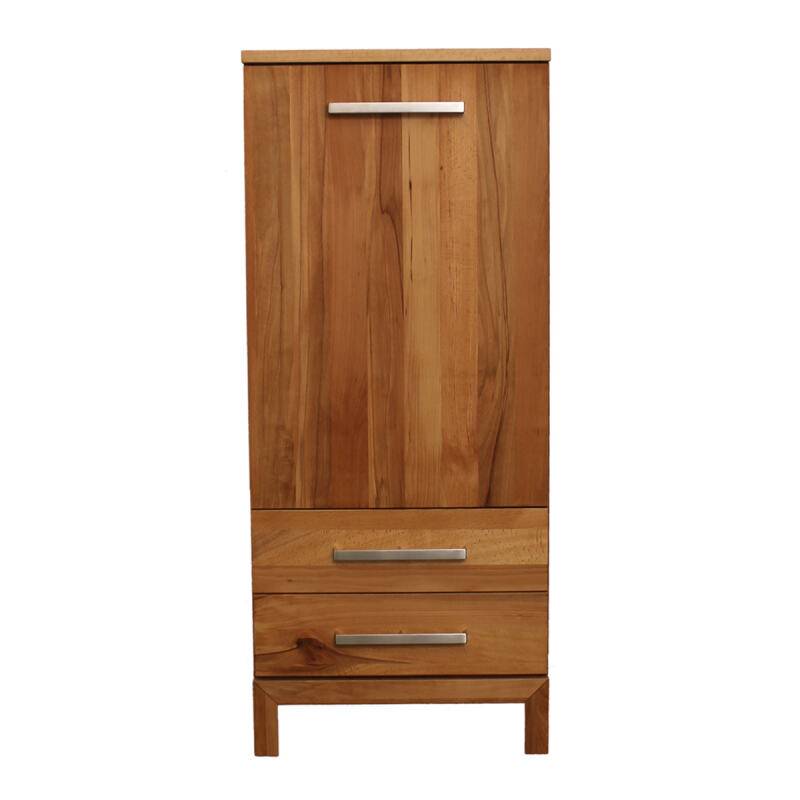 Schmales LINO Highboard Holz Nussbaum von Göhring