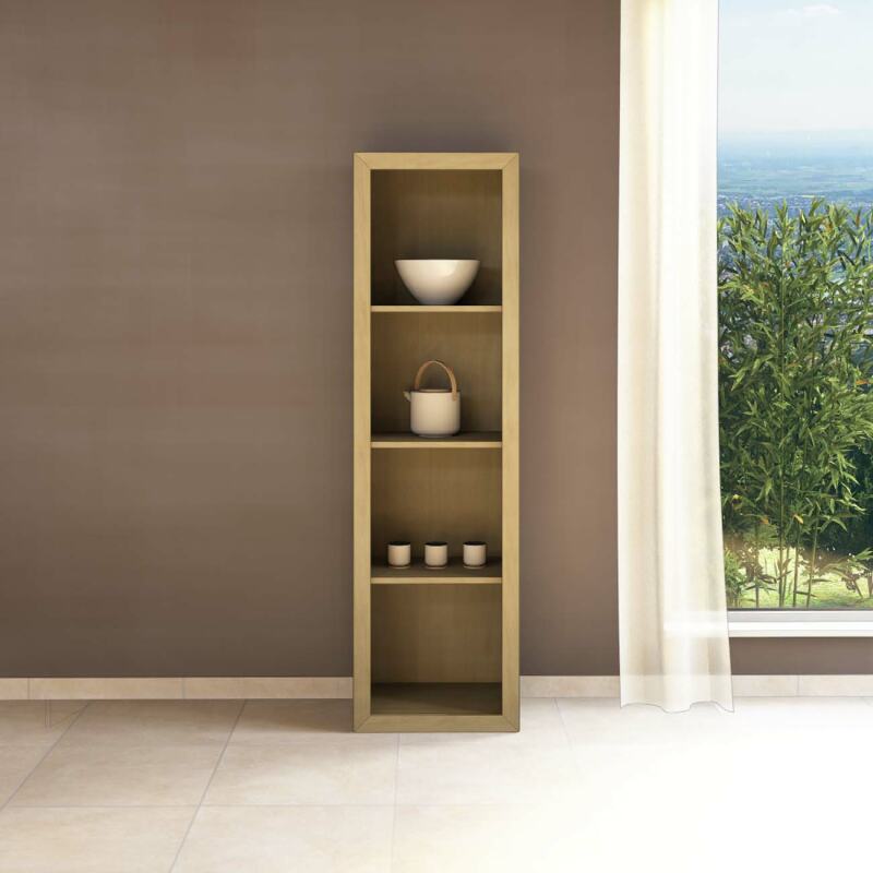 Schmales Massivholz-Regal - Tiefe 38 cm Buche Schmales Massivholz-Regal - Tiefe 38 cm Buche von Göhring