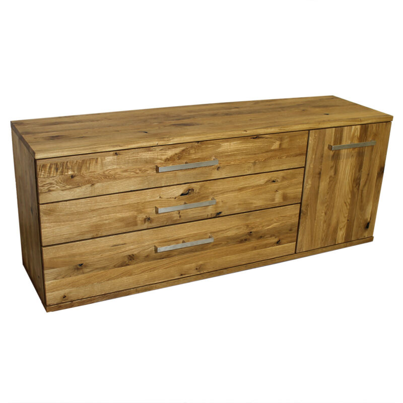 Sideboard Wildeiche geölt 3 Schubladen von Göhring
