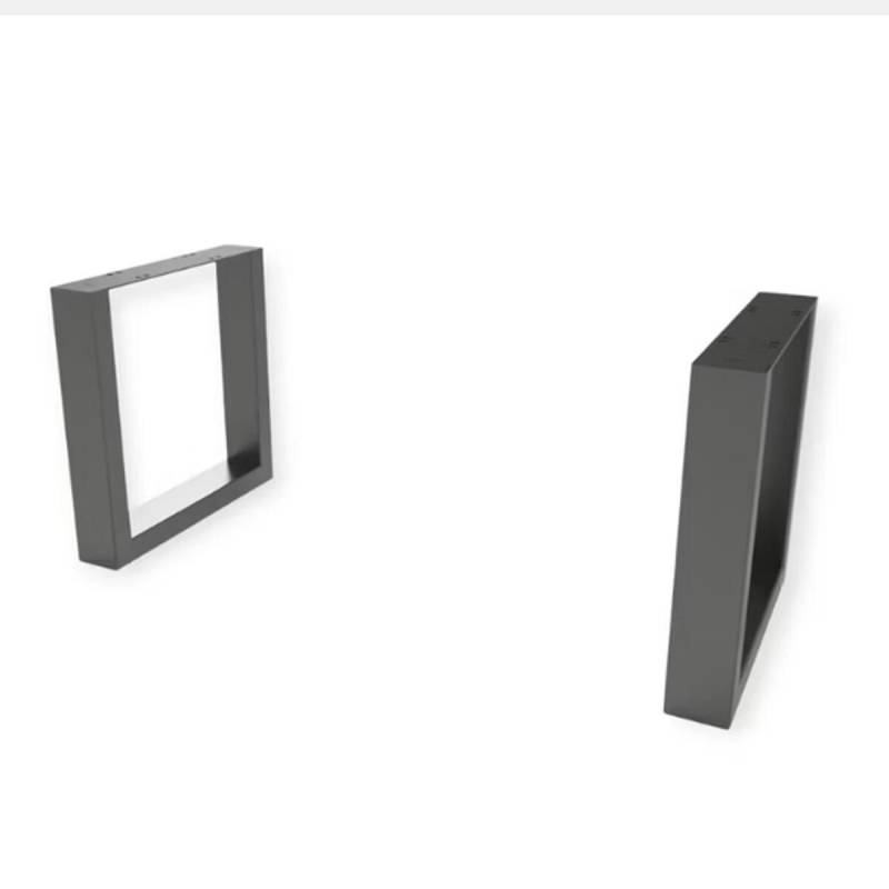 Sitzbank Gestell U-Form schwarz von Göhring