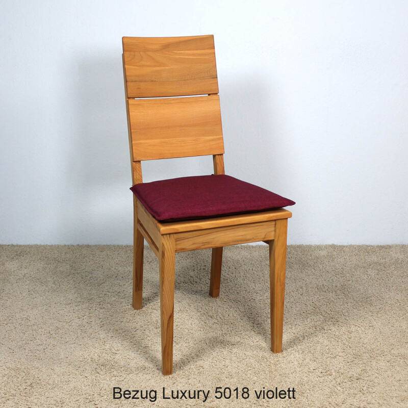 Sitzkissenbezug für Kissen Stuhl LINO ohne Sitzschaum Bezug Stoff Luxury von Göhring