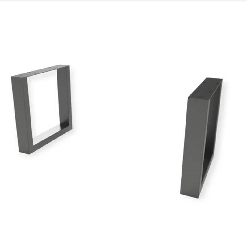 Tischbeine-Set Couchtisch aus Metall U-Form schwarz Tischbeine-Set Couchtisch aus Metall U-Form schwarz von Göhring