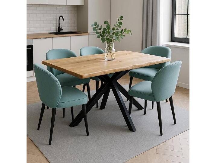 Tischgestell Spider rund Metall schwarz von Göhring