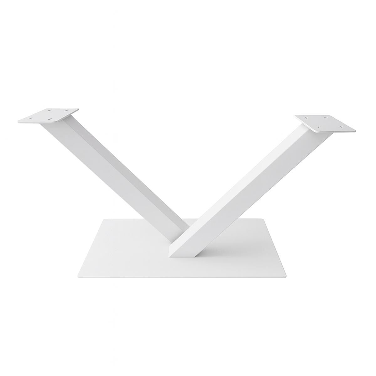 Tischgestell V-Form S aus Metall weiß Tischgestell V-Form S aus Metall weiß von Göhring