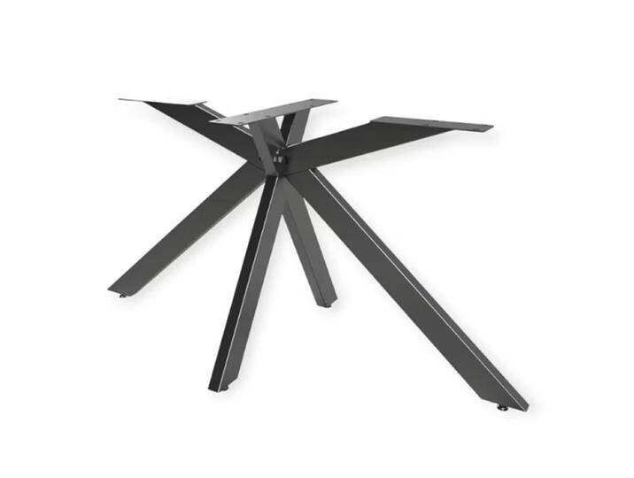 Tischgestell aus Metall Spider-Form schwarz Tischgestell aus Metall Spider-Form schwarz von Göhring