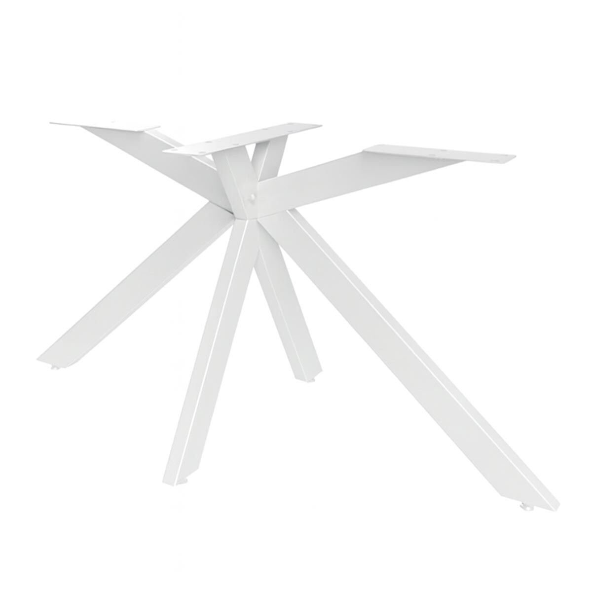 Tischgestell aus Metall Spider-Form weiß Tischgestell aus Metall Spider-Form weiß von Göhring