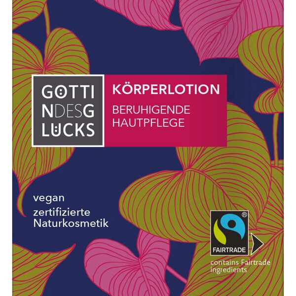 Göttin des Glücks Körperlotion Beruhigende Hautpflege 100 ml von Göttin des Glücks