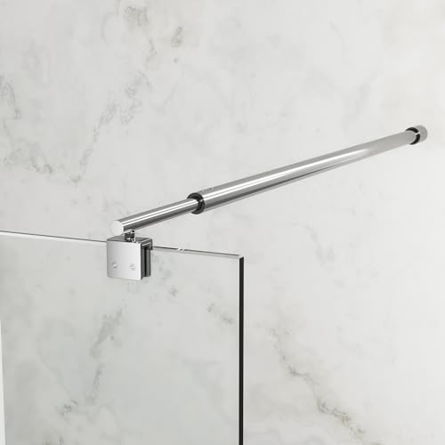 73-123cm Ersatz Einziehbar Stabilisator Edelstahl Haltestange, Stabilisierungsstange für Glasstärken 8-10 mm für Duschwand Duschabtrennung Duschkabine Duschwände Seitenwand Fixiert 73-123cm Ersatz Einziehbar Stabilisator Edelstahl Haltestange, Stabilisierungsstange für Glasstärken 8-10 mm für Duschwand Duschabtrennung Duschkabine Duschwände Seitenwand Fixiert von Goezes