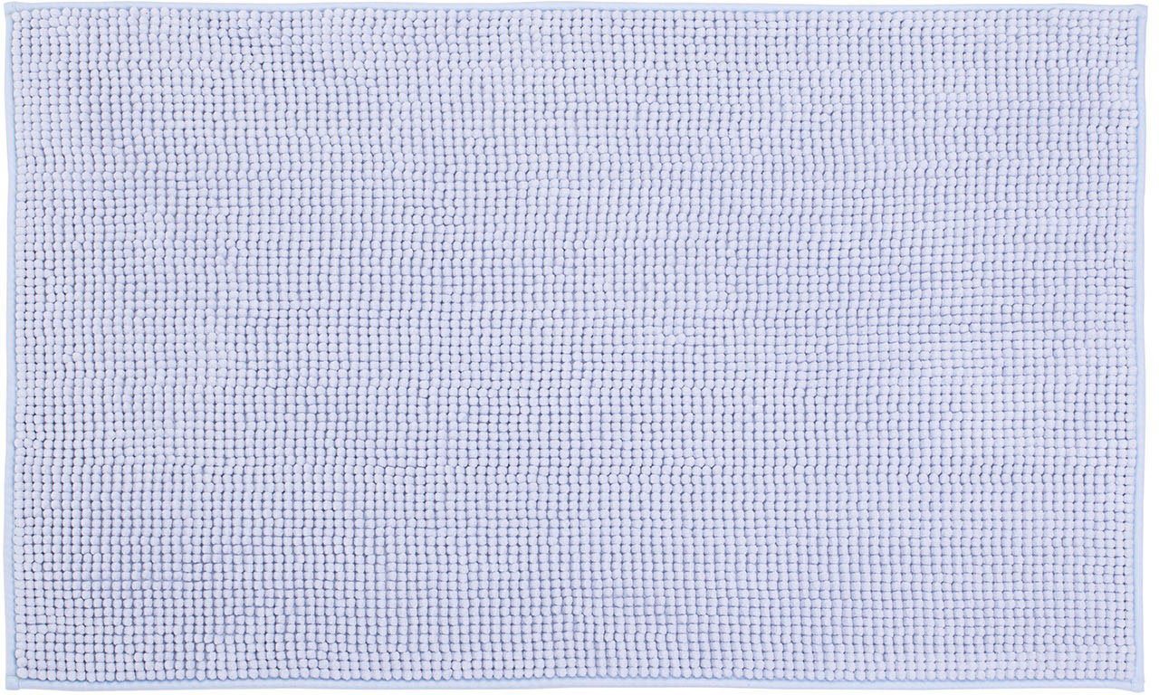 Badematte Chenille Gözze, Höhe 15 mm, rutschhemmend beschichtet, fußbodenheizungsgeeignet, Polyester, rechteckig, Badteppich, Uni Farben, besonders weich durch Microfaser, waschbar von Gözze