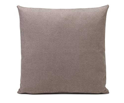 Gözze Ambiente Trendlife Darco Kissenhülle mit Zipper 50x50cm Farbe Taupe von Gözze