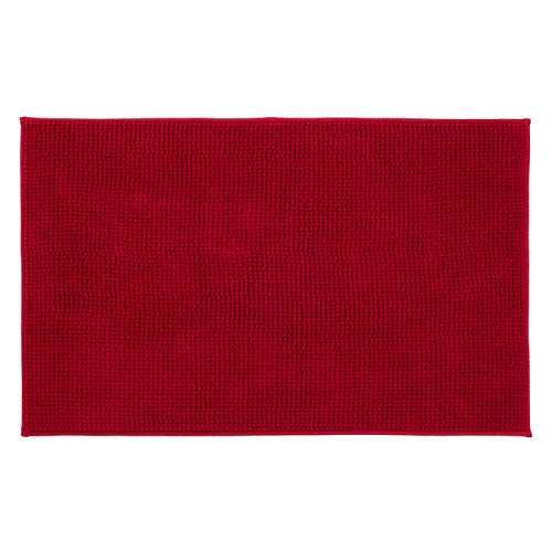 Gözze - Anti-Rutsch-Badematte, Superweich, 100% Mikrofaser, 60 x 100 cm - Bordeaux von Gözze