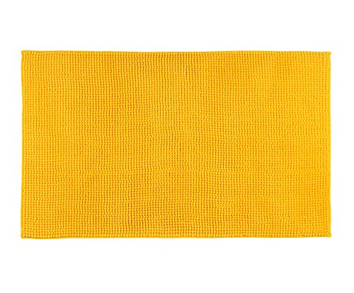 Gözze - Anti-Rutsch-Badematte, Superweich, 100% Mikrofaser, 60 x 100 cm - Gelb von Gözze