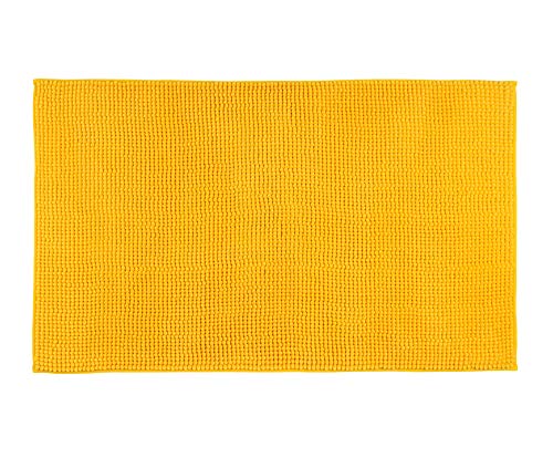 Gözze - Anti-Rutsch-Badematte, Superweich, 100% Mikrofaser, 70 x 120 cm - Gelb von Gözze