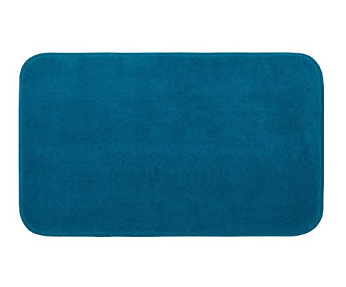 Gözze - Premium Rutschfester Badteppich, RIO, 100% Microfaser, 50 x 70 cm - Petrol Gözze - Premium Rutschfester Badteppich, RIO, 100% Microfaser, 50 x 70 cm - Petrol von Gözze