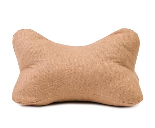 Gözze - Kuschelweiches Lesekissen Darco, Ideal als Sofakissen oder Leseknochen, 40 x 25 cm - Caramel von Gözze