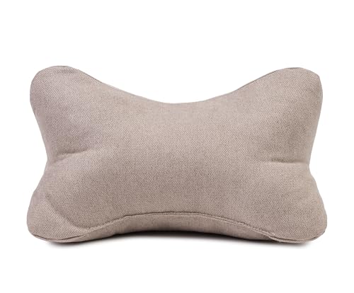 Gözze - Kuschelweiches Lesekissen Darco, Ideal als Sofakissen oder Leseknochen, 40 x 25 cm - Taupe von Gözze