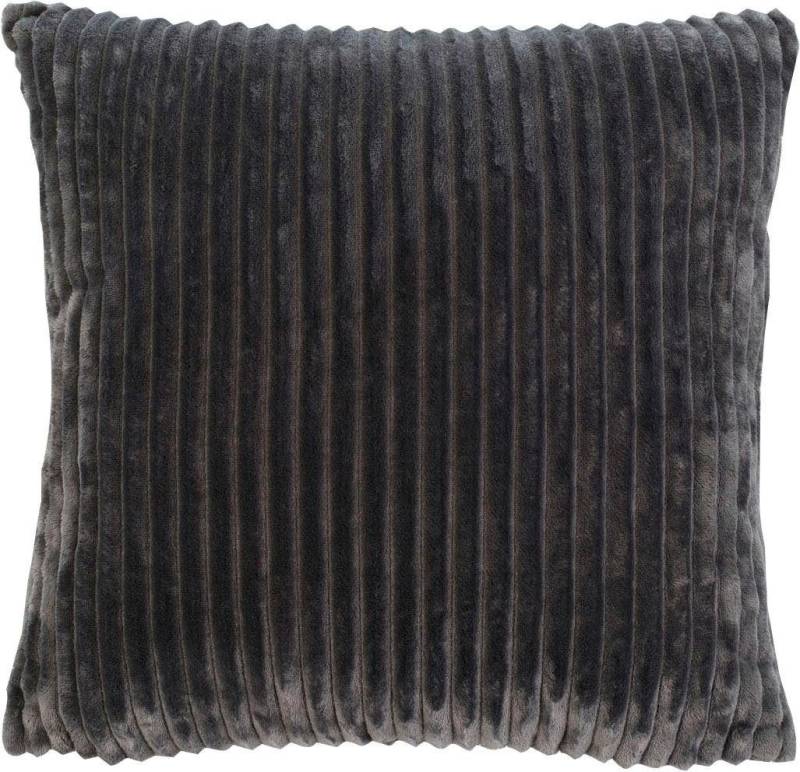Gözze Dekokissen Cord-Optik Dekokissen, 50x50 cm, passend zu Cord-Optik Decke, Kissenhülle & Füllung, 1 Stück von Gözze