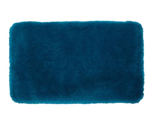 Gözze - Deluxe Badteppich mit extra hohem Flor, 100% Polyester (Mikrofaser), Mit Antirutschbeschichtung, 70 x 120 cm - Petrol Gözze - Deluxe Badteppich mit extra hohem Flor, 100% Polyester (Mikrofaser), Mit Antirutschbeschichtung, 70 x 120 cm - Petrol von Gözze