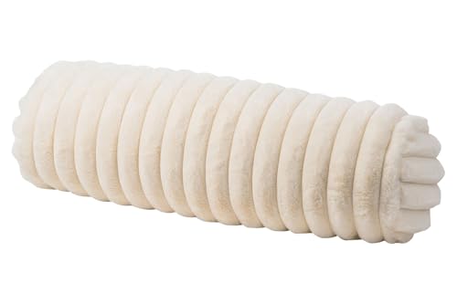 Gözze Kissenrolle - Creme - 20 x 60 cm - mit Reißverschluss - Breitcordoptik Gözze Kissenrolle - Creme - 20 x 60 cm - mit Reißverschluss - Breitcordoptik von Gözze