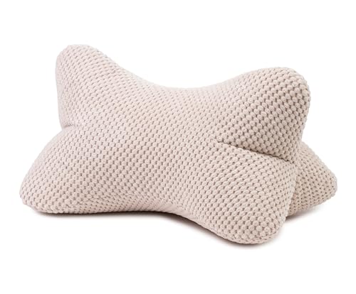 Gözze - Lesekissen Sven, Nackenkissen in genoppter Optik, Lese- und Relaxkissen für Nacken und Rücken, 40 x 25 cm - Creme Gözze - Lesekissen Sven, Nackenkissen in genoppter Optik, Lese- und Relaxkissen für Nacken und Rücken, 40 x 25 cm - Creme von Gözze