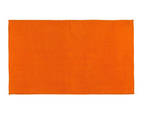 Gözze - Anti-Rutsch-Badematte, Superweich, 100% Mikrofaser, 50 x 70 cm - Orange von Gözze