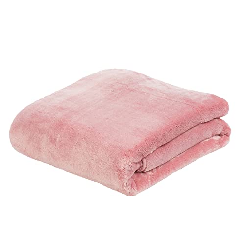 Gözze - Premium Cashmere-Feeling Wohn- und Kuscheldecke, 500 g/m², 130 x 170 cm - Altrosa Gözze - Premium Cashmere-Feeling Wohn- und Kuscheldecke, 500 g/m², 130 x 170 cm - Altrosa von Gözze