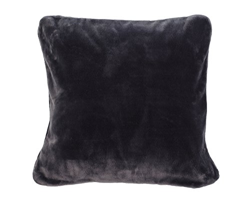 Gözze - Premium Cashmere-Feeling Kissenbezüge, 500 g/m², 50 x 50 cm - Anthrazit von Gözze