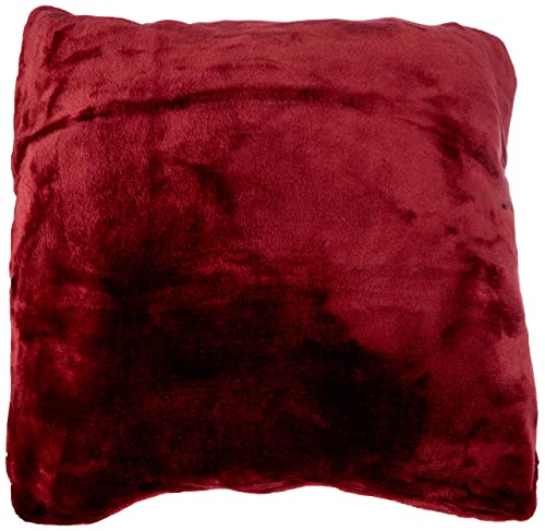 Gözze - Premium Cashmere-Feeling Kissenbezüge, 500 g/m², 50 x 50 cm - Bordeaux von Gözze